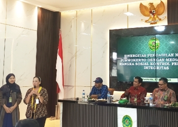 Ketua PN Purwokerto: Media Mitra Strategis Jaga Integritas Peradilan