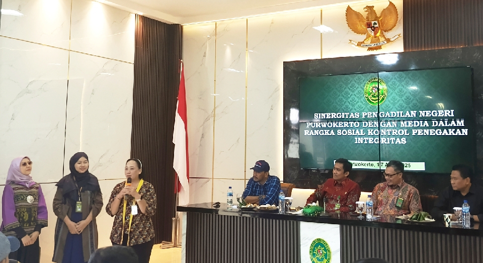 Ketua PN Purwokerto: Media Mitra Strategis Jaga Integritas Peradilan