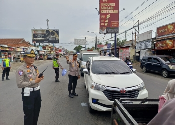 Kapolresta Banyumas Tinjau langsung Arus Balik Idul Fitri, Pastikan Kelancaran dan Keamanan Pemudik