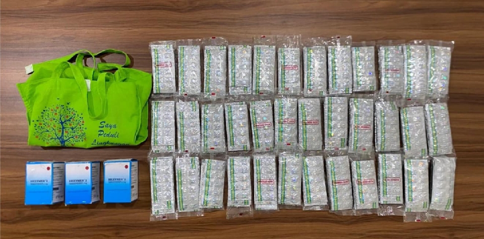 Sat Resnarkoba Polresta Banyumas Tangkap Pengedar Ribuan Butir Obat Keras Ilegal