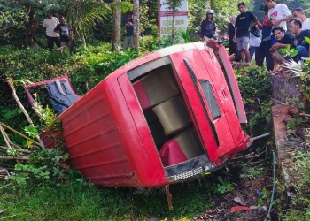 Hadiri Kondangan, Rombongan dari Tegal Alami Kecelakaan di Tanjakan Sambirata