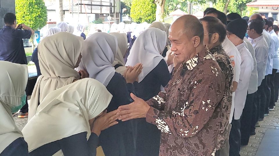 Bupati Pimpin Apel dan Halal Bihalal Perkuat Solidaritas PMI Banyumas