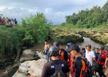 Pencarian Balita yang Tenggelam di Sungai Logawa Dilanjutkan Besok