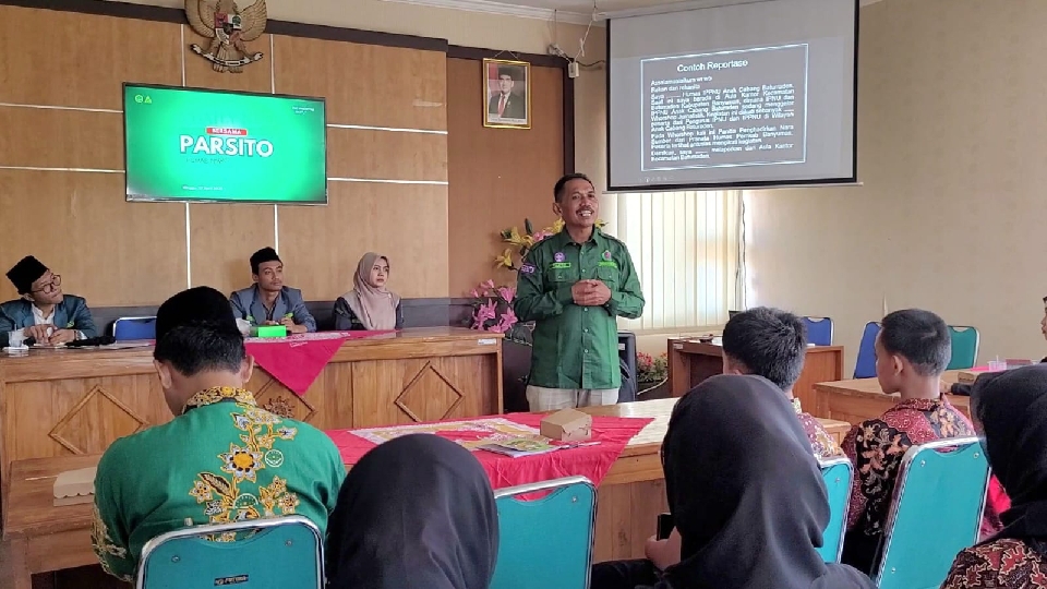 IPNU-IPPNU PAC Baturraden Gelar Workshop Jurnalistik Next Gen