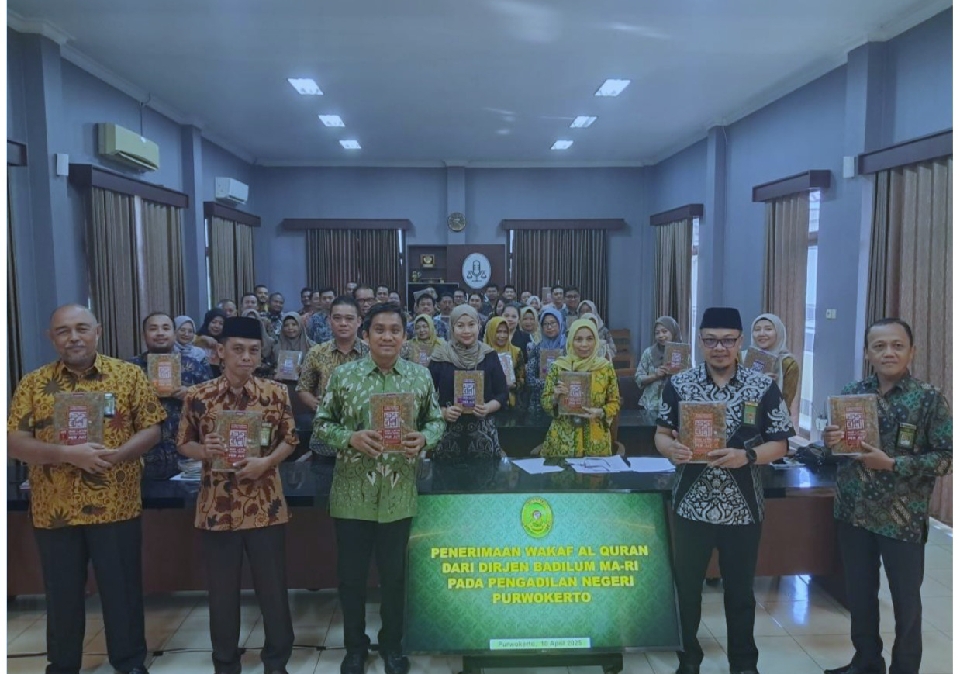 PN Purwokerto Jaga Integritas Hakim dan Aparatur melalui Pendekatan Spiritual