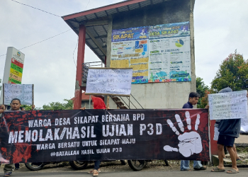 Warga Sikapat Tuntut Ujian Ulang Terkait Dugaan Kecurangan Seleksi Perangkat Desa