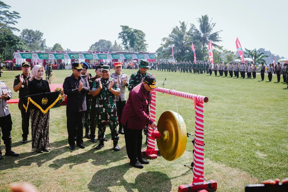 TMMD Sengkuyung Tahap II Resmi Dimulai di Desa Pasinggangan