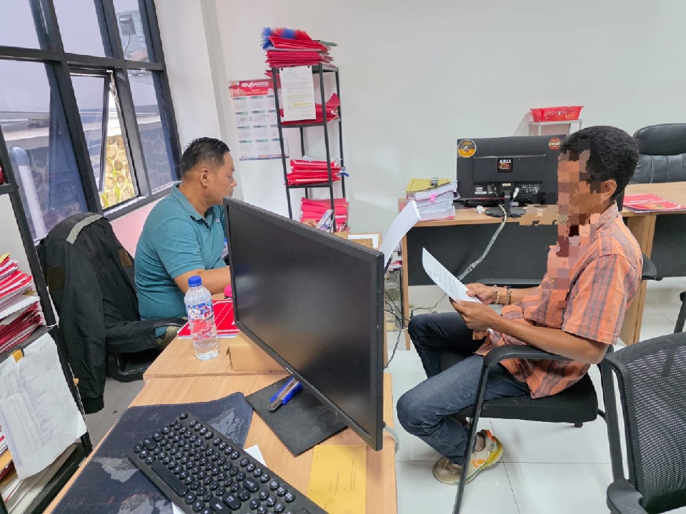 Pria Ancam Pengunjung Angkringan dengan Golok di Jalan Bung Karno, Kini Diamankan Polresta Banyumas