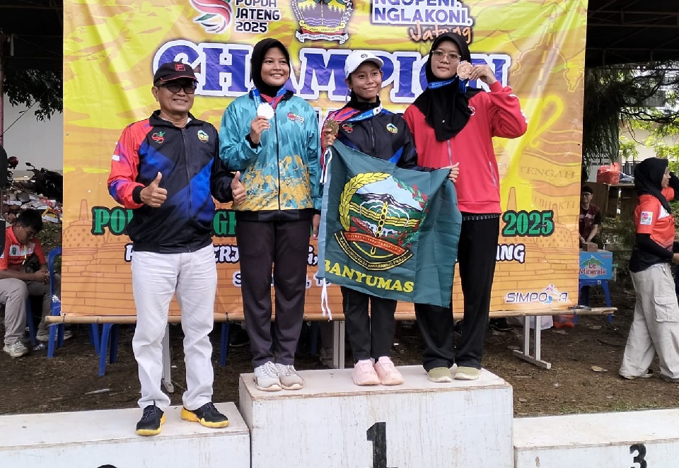 Cabor Panahan Popda Jateng 2025: Banyumas Raih 2 Emas dan 1 Perunggu