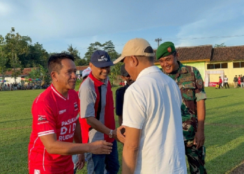 Peringati Bulan Bung Karno, Pasukan Didi Rudianto Gelar Turnamen Sepak Bola U-40