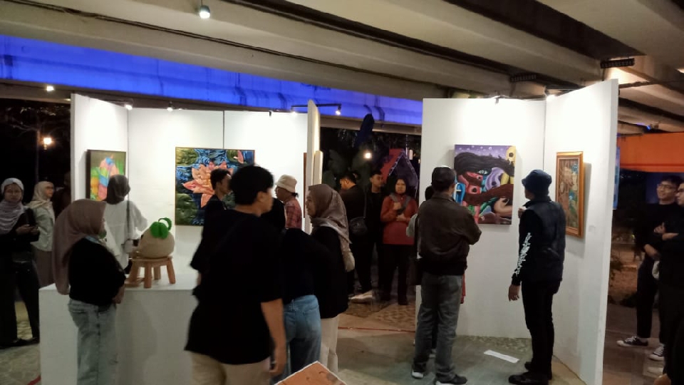 Art Hey Exhibition 5, Hadirkan Pameran Seni di Kolong Jembatan Purwokerto