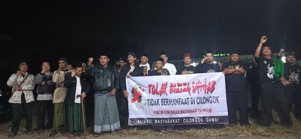 Warga Cilongok Tolak Kehadiran Rizieq Shihab: Demi Keamanan dan Kerukunan