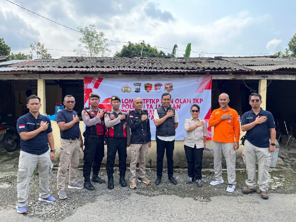 HUT Bhayangkara Ke-79: Polresta Banyumas Sabet Juara Dua Lomba Olah TKP Polda Jateng