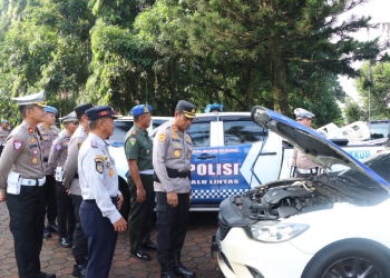 Polresta Banyumas Gelar Apel Pasukan Operasi Patuh Candi 2025, Fokus Tingkatkan Disiplin Berlalu Lintas