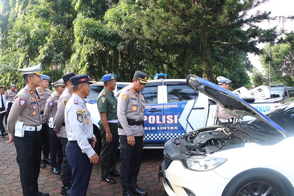 Polresta Banyumas Gelar Apel Pasukan Operasi Patuh Candi 2025, Fokus Tingkatkan Disiplin Berlalu Lintas