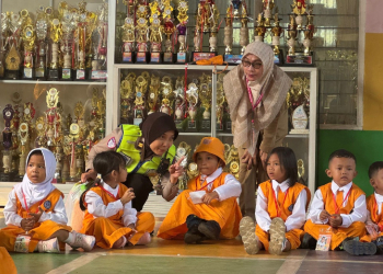 Satlantas Polresta Banyumas Gelar “Polisi Sahabat Anak” dalam Rangka Operasi Patuh 2025