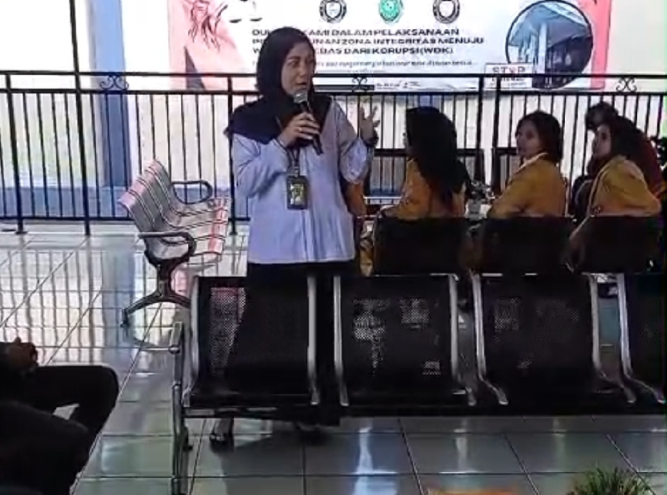 PN Purwokerto Gencarkan Kampanye Anti Gratifikasi Setiap Hari, Libatkan Seluruh Pegawai