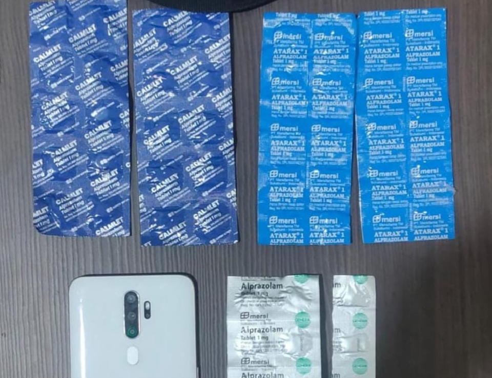 Polresta Banyumas Tangkap Pengedar Psikotropika, Puluhan Butir Alprazolam Disita