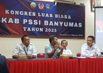 Trisno Sudarso Terpilih Aklamasi sebagai Ketua Askab PSSI Banyumas