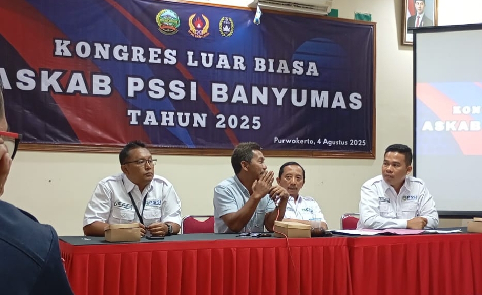 Trisno Sudarso Terpilih Aklamasi sebagai Ketua Askab PSSI Banyumas