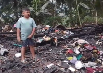 Kebakaran Hanguskan Rumah Warga di Langgongsari, Kerugian Capai Rp75 Juta