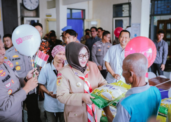 Wabup Lintarti Apresiasi Gerakan Pangan Murah Polresta Banyumas