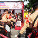 12 Grup Drumband SMP Ramaikan Peringatan HUT RI ke-80 di Banyumas