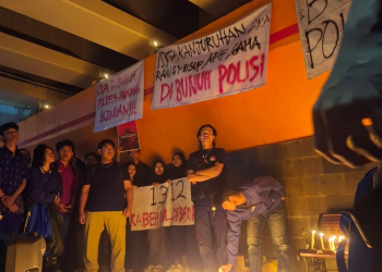 Seribu Lilin untuk Afan Kurniawan: Simbol Duka dan Seruan Keadilan Demokrasi