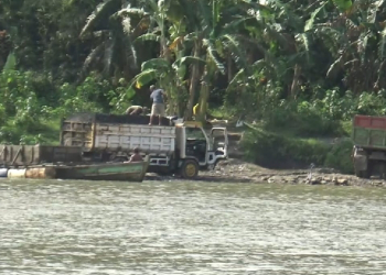 Warga Banyumas Keluhkan Tambang Pasir Ilegal di Sungai Serayu