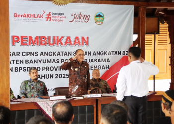 Bupati Sadewo Resmi Buka Latsar CPNS Banyumas: ASN Dituntut Siap Melayani dan Merekatkan Bangsa