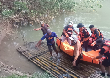 Remaja Tenggelam di Sungai Cikawung Wanareja Ditemukan Meninggal