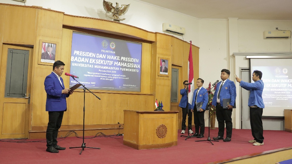 Pelantikan BEM KM UMP: Kepemimpinan Baru, Semangat Baru