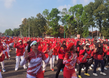 Senam Sehat Bareng KORMI! Lebih dari 3.000 Warga Ikut Bergerak
