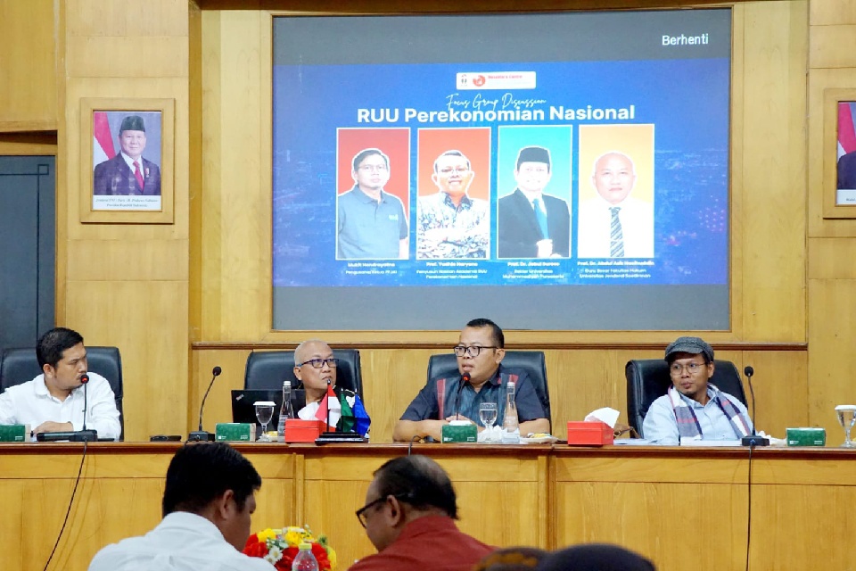 UMP Dorong Implementasi Ekonomi Pancasila Lewat FGD RUU Perekonomian Nasional