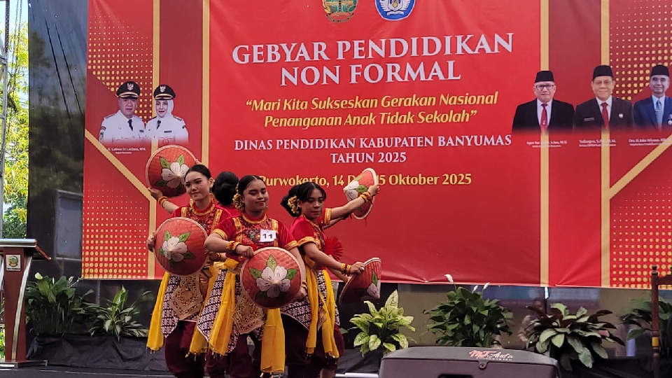 Pendidikan Nonformal Banyumas Bangkit, Gebyar PNF 2025 Soroti Anak Tidak Sekolah