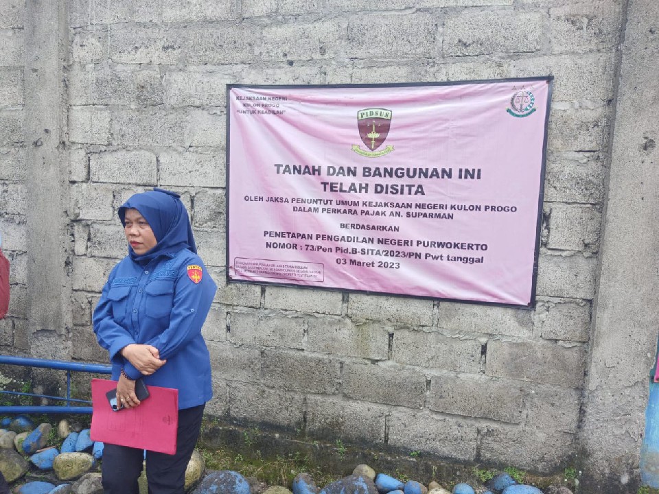 Kejaksaan Agung Eksekusi 9 Bidang Tanah di Cilongok Milik Terpidana Kasus Pajak