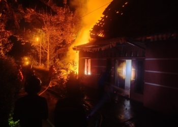 Dapur Warga di Cilongok Terbakar, Kerugian Capai Rp50 Juta