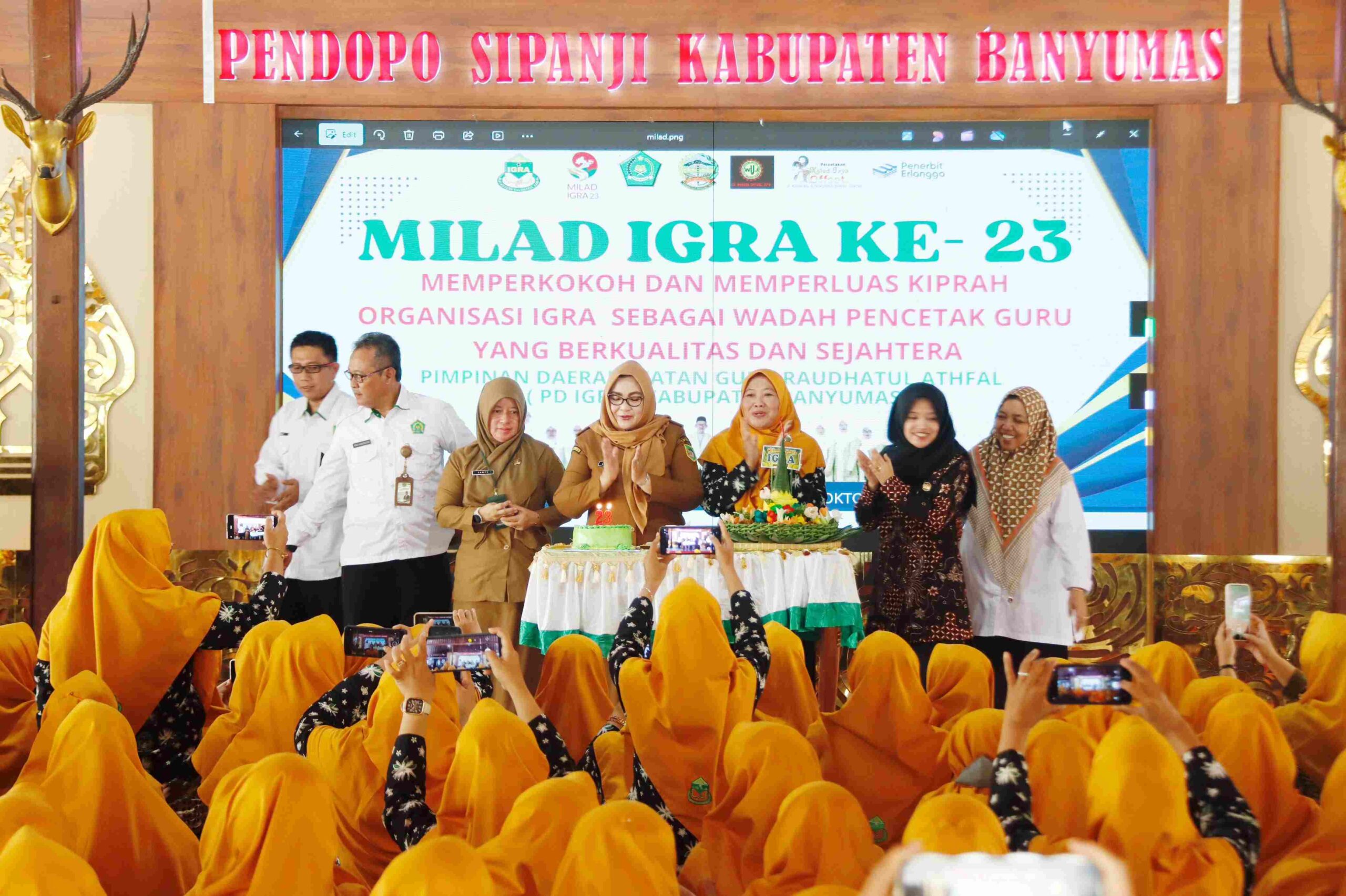 Wabup Banyumas Apresiasi Dedikasi Guru RA dalam Mendidik Anak Usia Dini