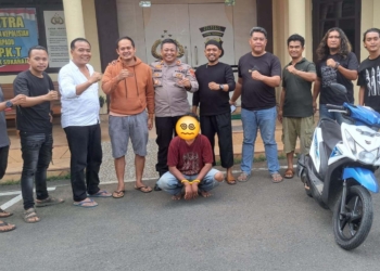 Berpura-pura Jadi Pembeli, SP Gasak Motor Pedagang Mie Ayam
