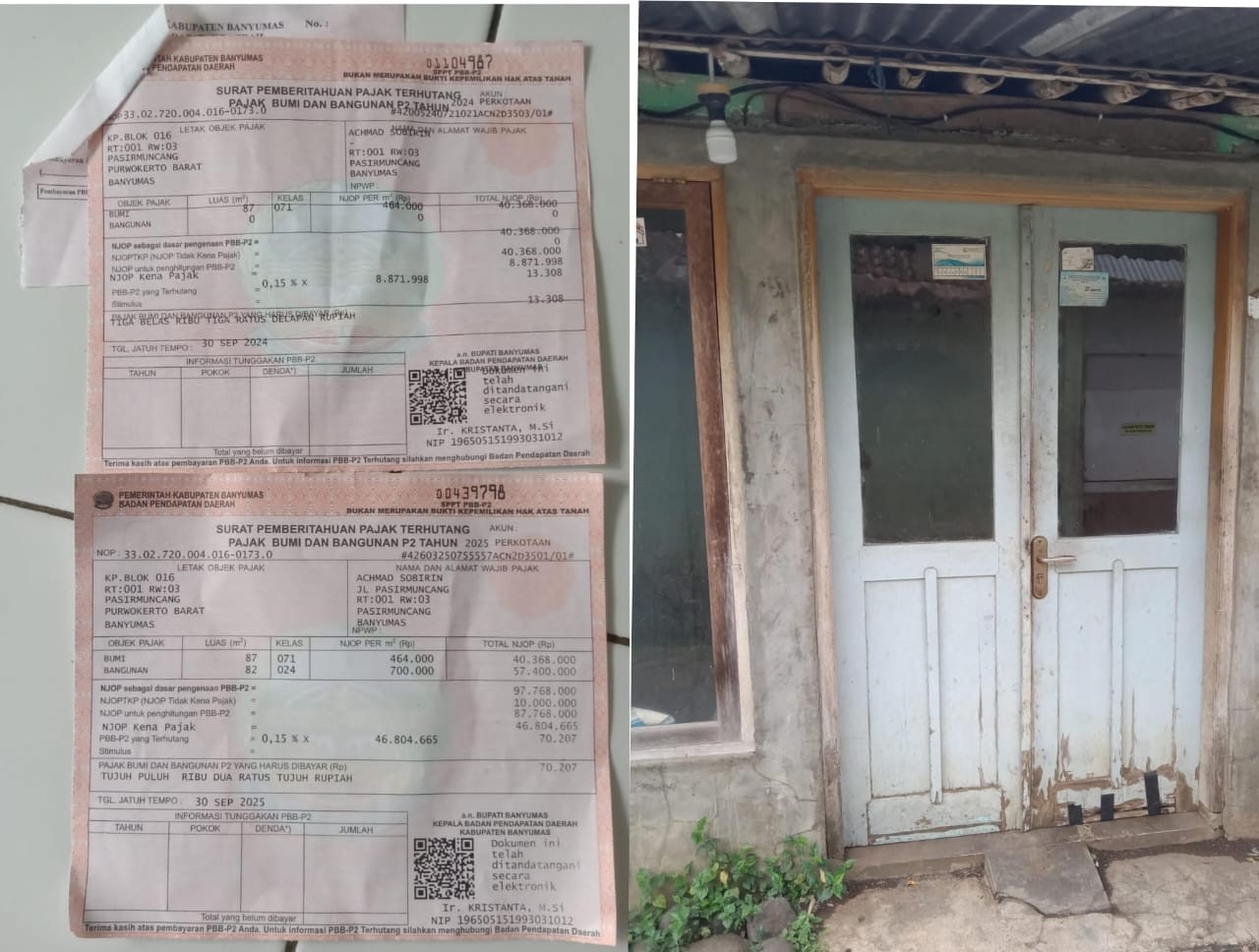 Tagihan PBB Membengkak, Warga di Pasir Muncang Minta Penjelasan Pemerintah