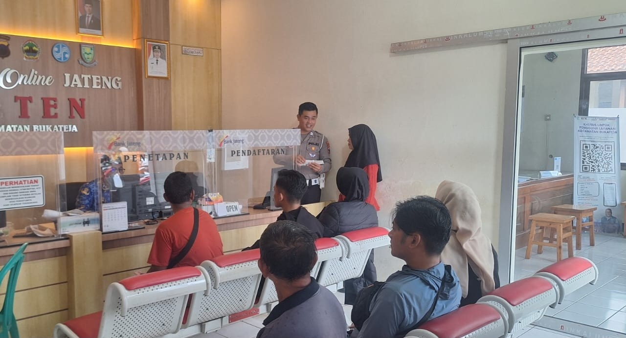 Samsat Paten Bukateja Permudah Pembayaran Pajak Kendaraan