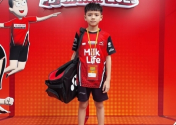 Dari Cilongok ke Arena Asia: Perjalanan Atlet Bulu Tangkis Cilik Luckyando Fachri