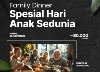 Family Dinner Spesial Hari Anak Sedunia di Luminor Hotel Purwokerto