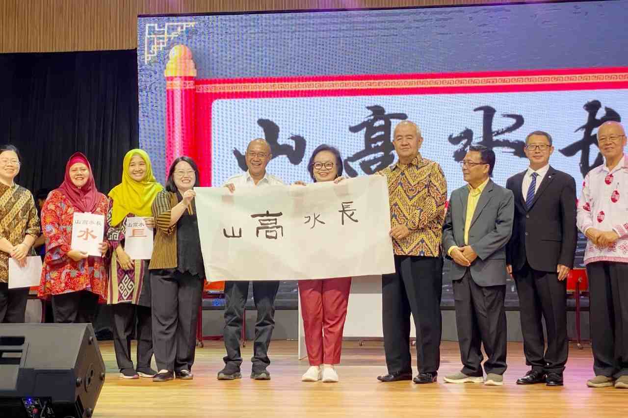 Kolaborasi Kaligrafi Arab dan Shufa Tiongkok Warnai Pameran di Puhua