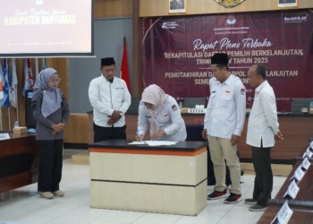 KPU Banyumas Tetapkan 1,43 Juta Pemilih