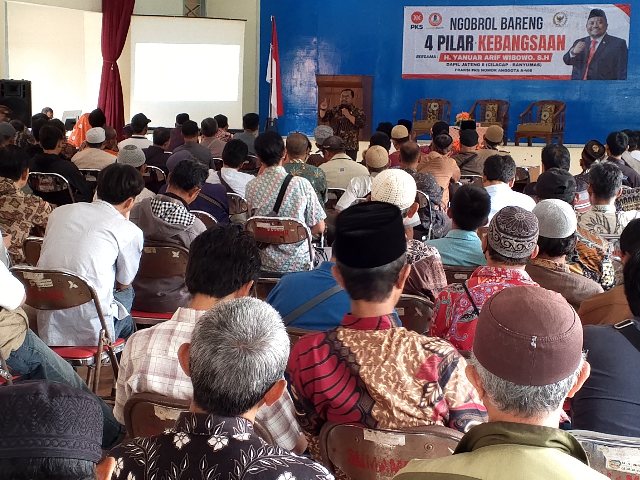 Kuatkan Semangat Bhinneka Tunggal Ika, Yanuar Arif Gelar Sosialisasi 4 Pilar Kebangsaan