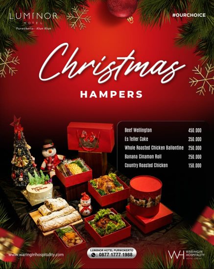 Luminor Hotel Purwokerto Gelar CSR Natal Bersama Panti Asuhan dan Christmas Eve Dinner