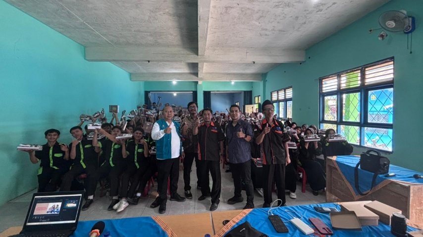 Kemensos dan Al Wasath Edukasi Siswa Brebes Soal Pencegahan Kekerasan Anak