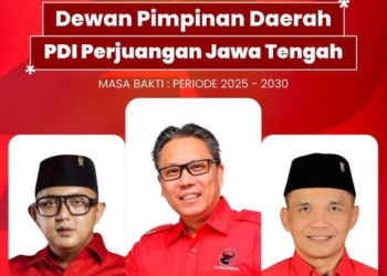Dolfie OFP Terpilih Ketua DPD PDI Perjuangan Jateng 2025–2030