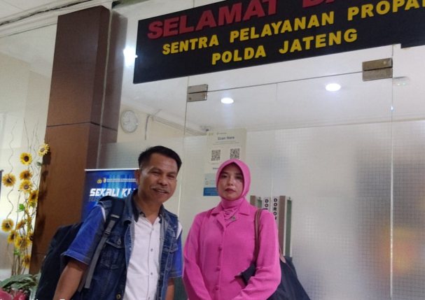 Istri Laporkan Oknum Polisi ke Propam Polda Jateng atas Dugaan KDRT dan Pelanggaran Etik